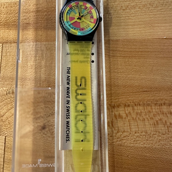 VTG Swatch Gent GN721 New in Box, NEVER WORN or USED, UNISEX 1990 - Picture 7 of 9